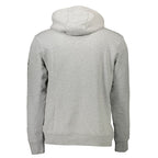 Napapijri Gray Cotton Men Sweater Napapijri
