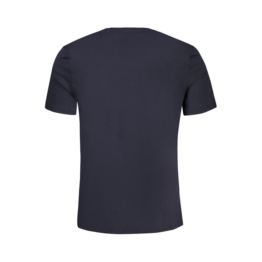 Guess Jeans Blu Organic Cotton Men T-Shirt Guess Jeans