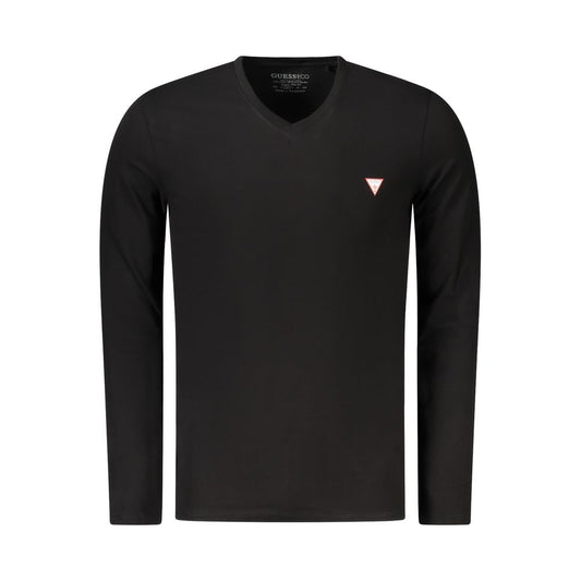 Guess Jeans Black Cotton Men T-Shirt Guess Jeans