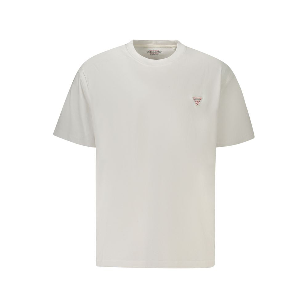 Guess Jeans Bianco Organic Cotton Men's T-Shirt Guess Jeans