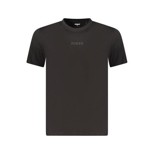 Guess Jeans Black Organic Cotton Men T-Shirt Guess Jeans