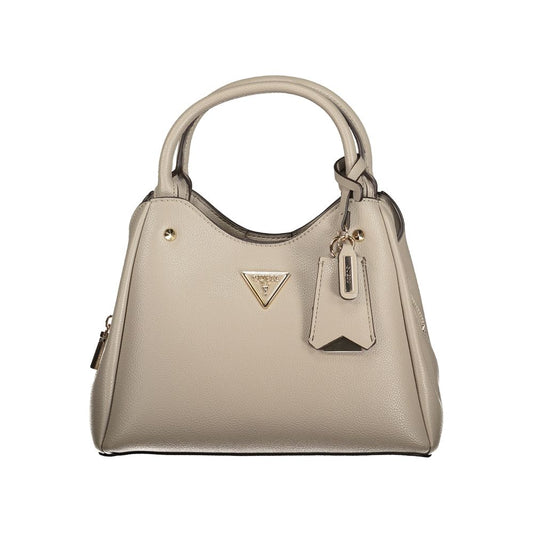 Guess Jeans Grigio Poliuretano Women Handbag Guess Jeans