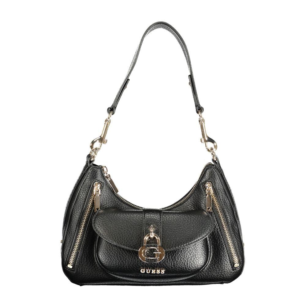 Guess Jeans Black Polyurethane Women Handbag Guess Jeans