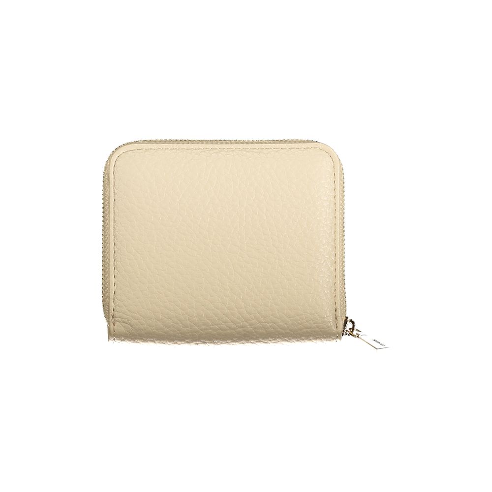 Guess Jeans Beige Polyurethane Women Wallet Guess Jeans