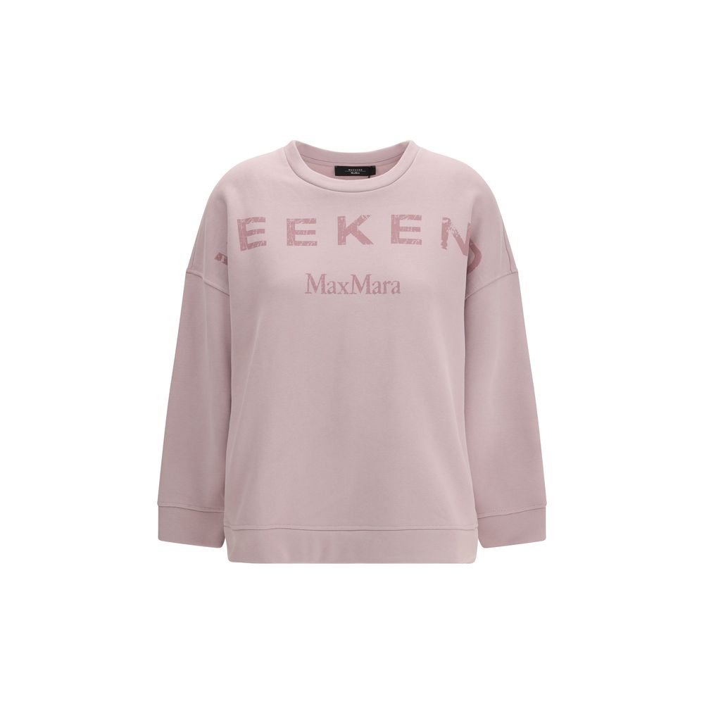 Max Mara Purple Cotton Sweatshirt