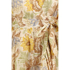 Zimmermann Multicolor Cotton Casual Dress
