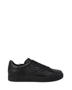 EA7 Emporio Armani Black Polyester Low Top Sneakers EA7 Emporio Armani