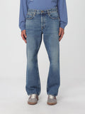Golden Goose Blue Cotton Flared Jeans Golden Goose