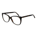 Andy Wolf brown acetate glasses frames with a sleek design and rounded shape, showcasing stylish eyewear.