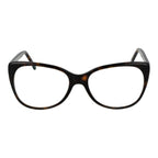 Andy Wolf brown acetate glasses frames with rounded design, showcasing stylish eyewear on a neutral background.