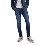Jack Jones Blue Cotton Skinny Jeans Jack Jones