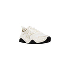 Armani Exchange White Polyester Athletic Sneakers Armani Exchange