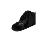 Ralph Lauren Black Polyester Slippers - Eljoys Fashion 