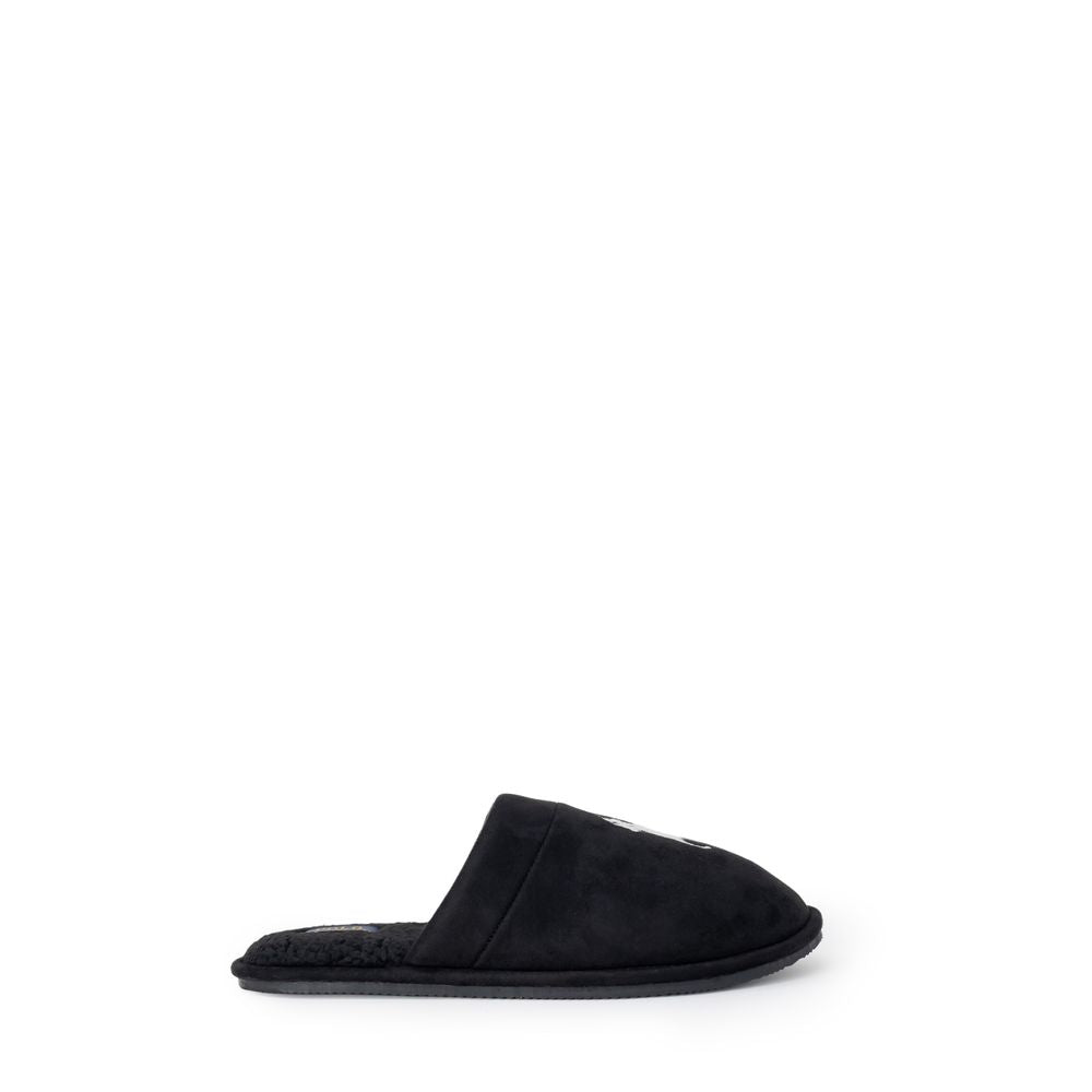 Ralph Lauren Black Polyester Slippers Ralph Lauren