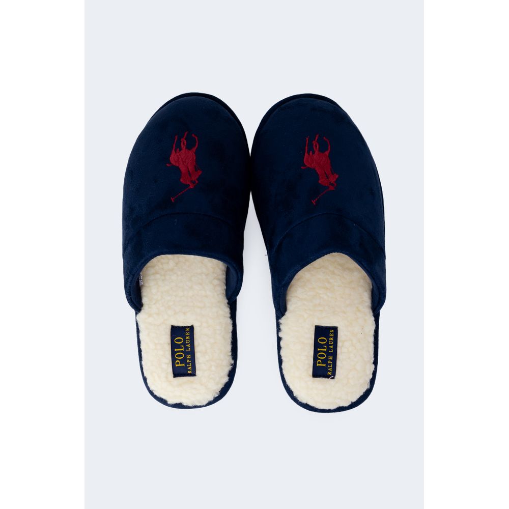 Ralph Lauren Blue Polyester Slippers Ralph Lauren