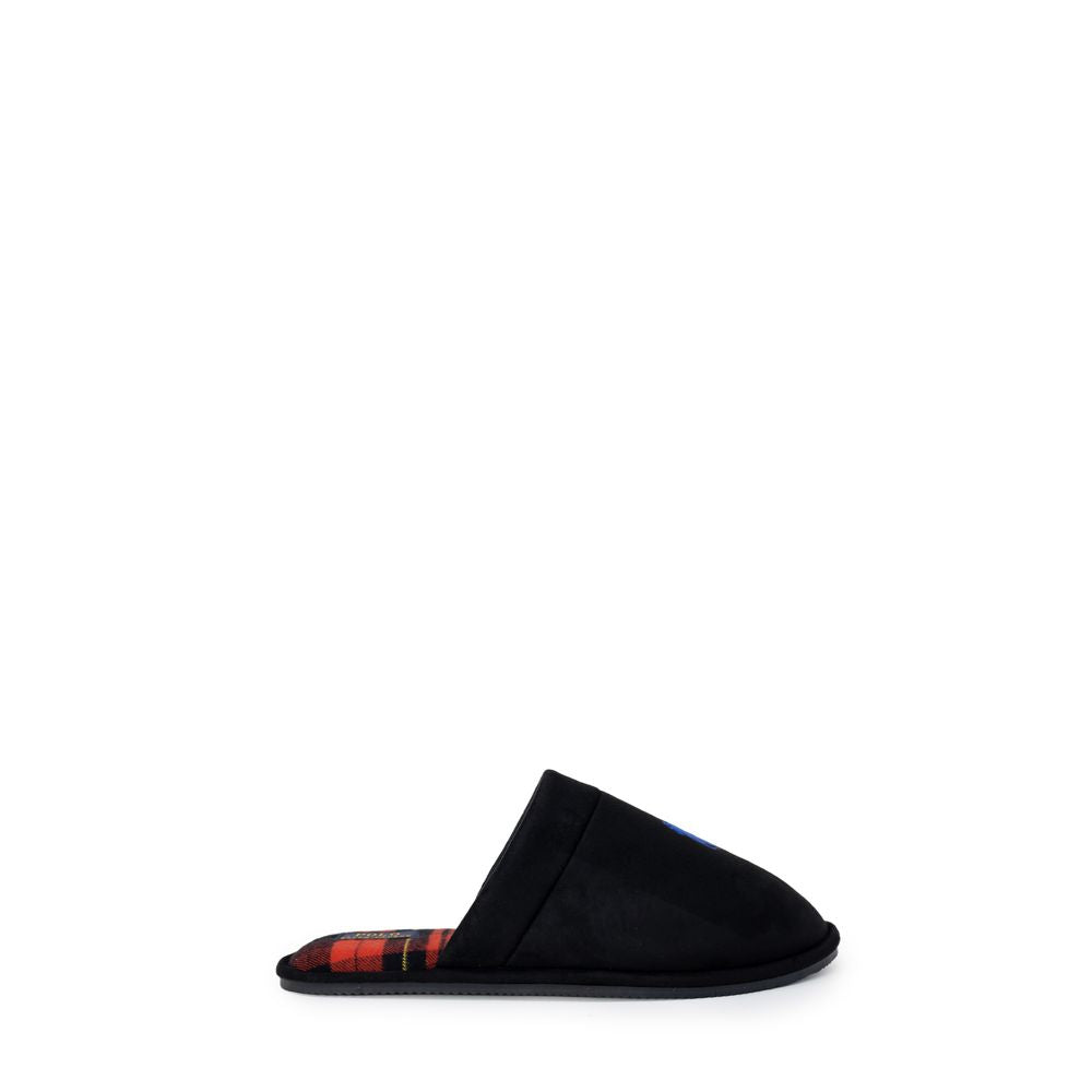 Ralph Lauren Black Polyester Slippers Ralph Lauren