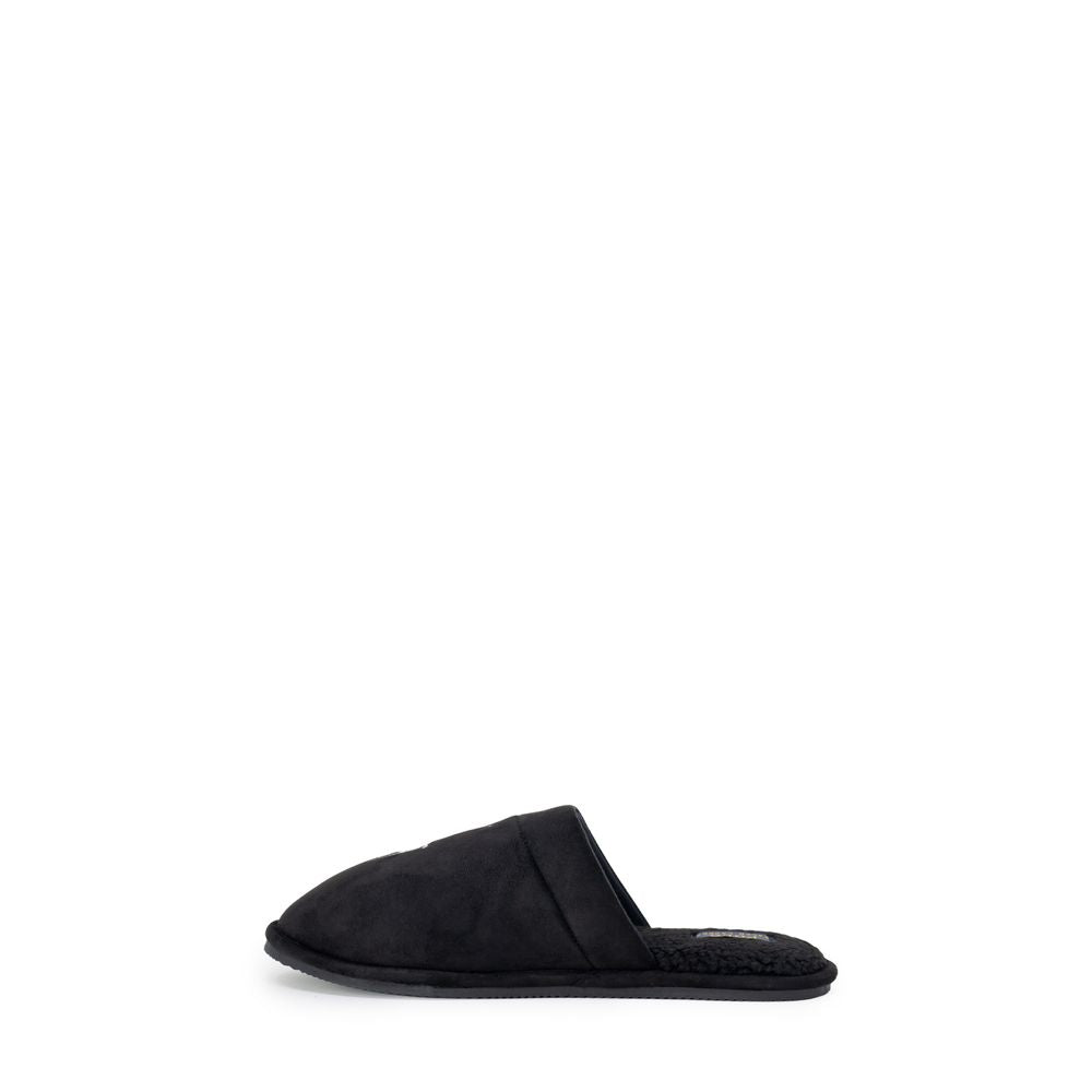 Ralph Lauren Black Polyester Slippers Ralph Lauren