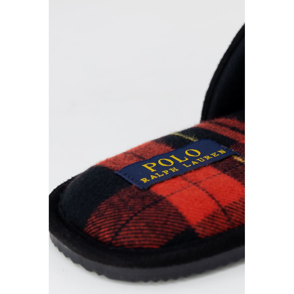 Ralph Lauren Black Polyester Slippers Ralph Lauren