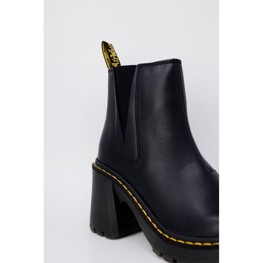 Dr. Martens Black Leather High Heel Pumps Dr. Martens