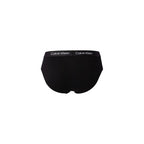 Black cotton briefs from Calvin Klein Underwear featuring a snug fit and classic waistband, perfect for everyday comfort.