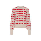 Jacqueline De Yong Beige Polyester Sweatshirt