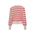 Jacqueline De Yong Beige Polyester Sweatshirt