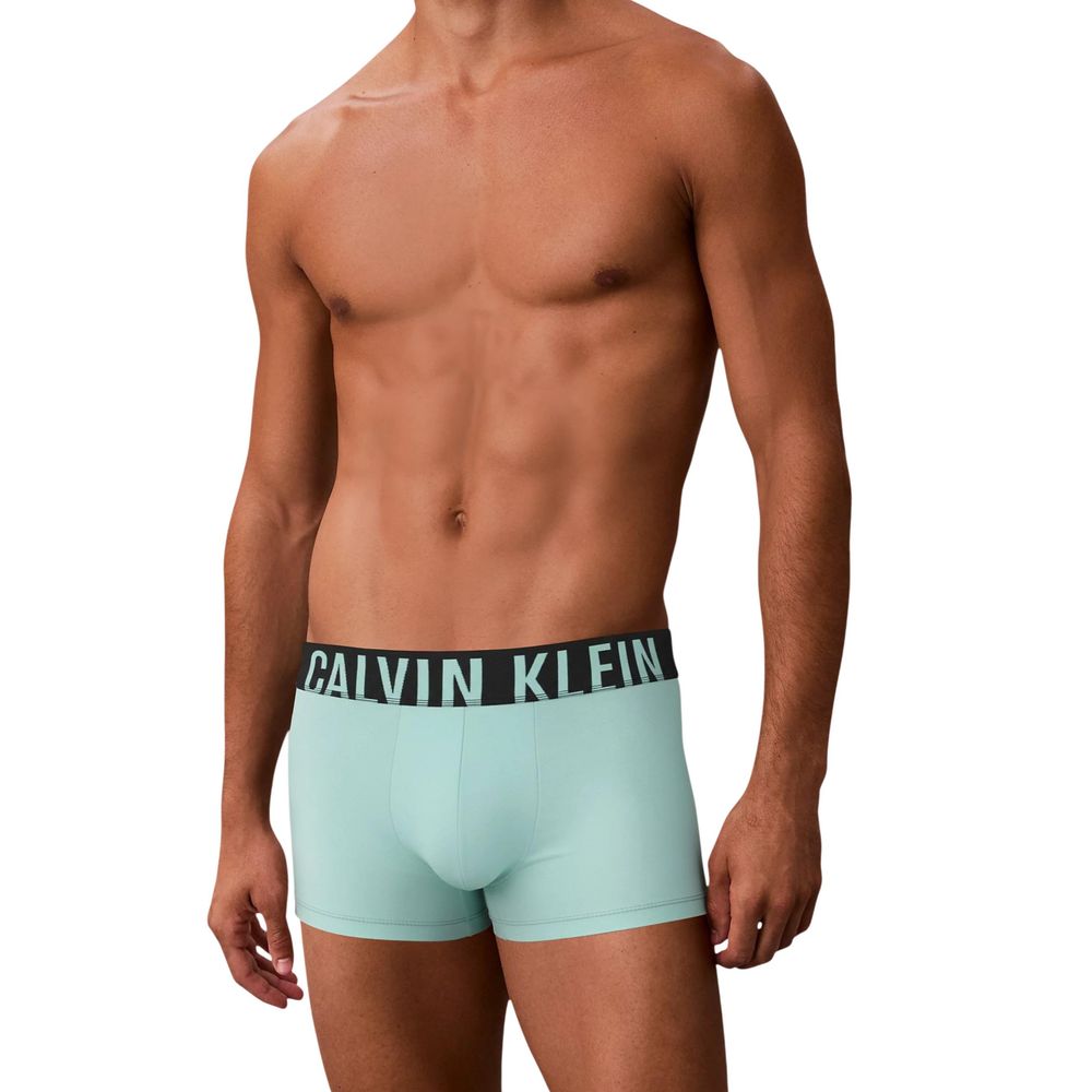 Calvin Klein Underwear Turquoise Cotton Boxers Calvin Klein Underwear