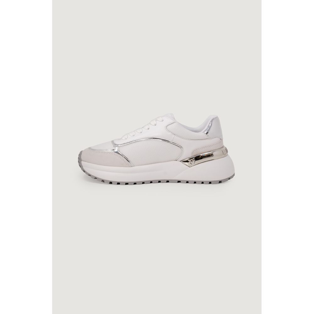 PINKO White Leather Low Top Sneakers PINKO