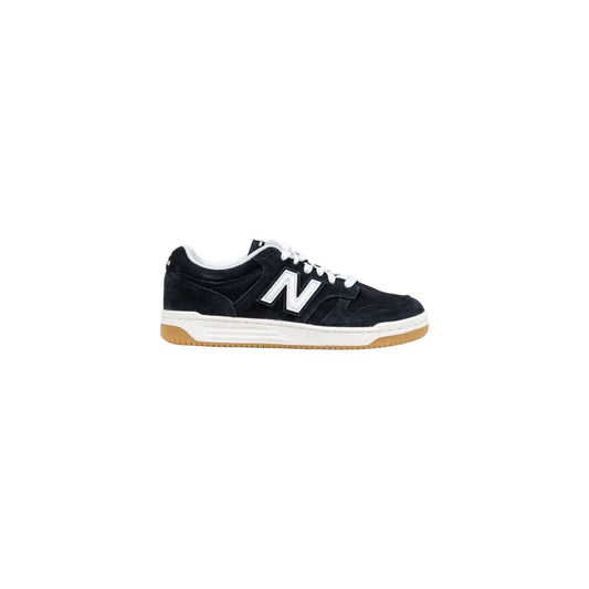 New Balance Black And White Leather Athletic Sneakers New Balance