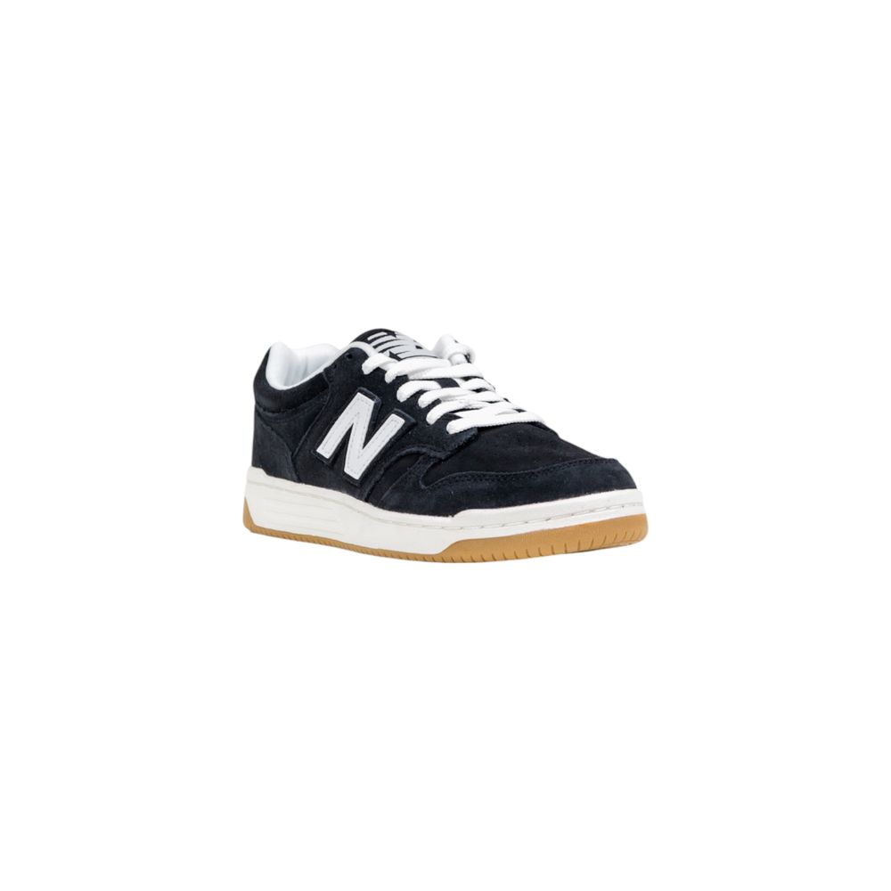 New Balance Black And White Leather Athletic Sneakers New Balance