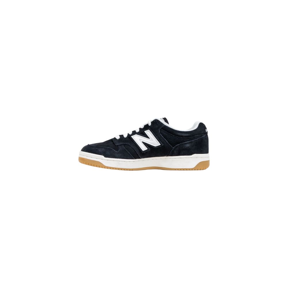 New Balance Black And White Leather Athletic Sneakers New Balance