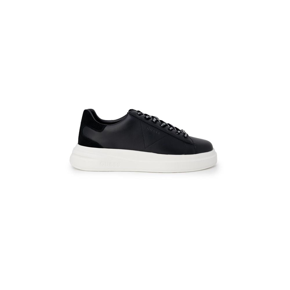 Guess Black Polyethylene Low Top Sneakers Guess