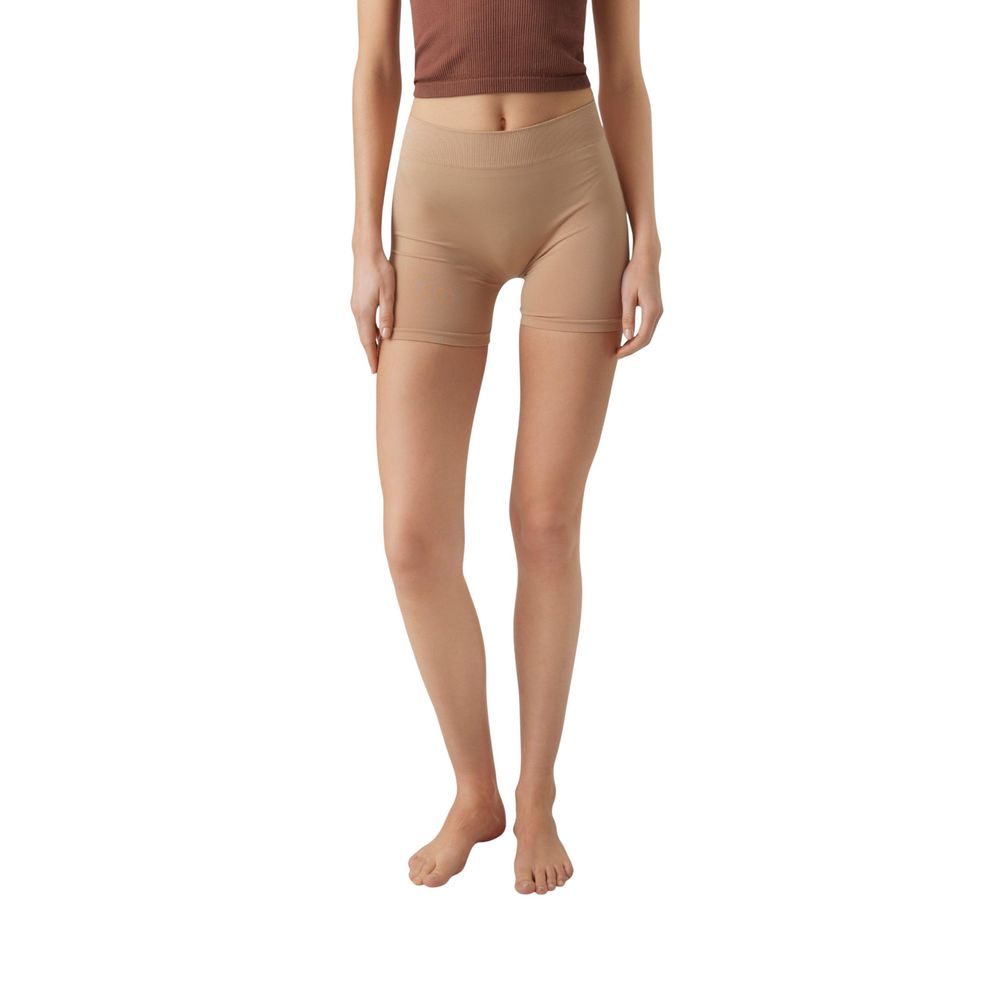 Vero Moda Beige Polyamide Shorts Vero Moda