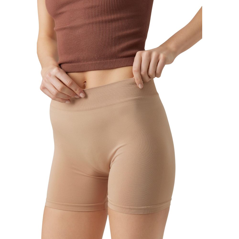 Vero Moda Beige Polyamide Shorts Vero Moda