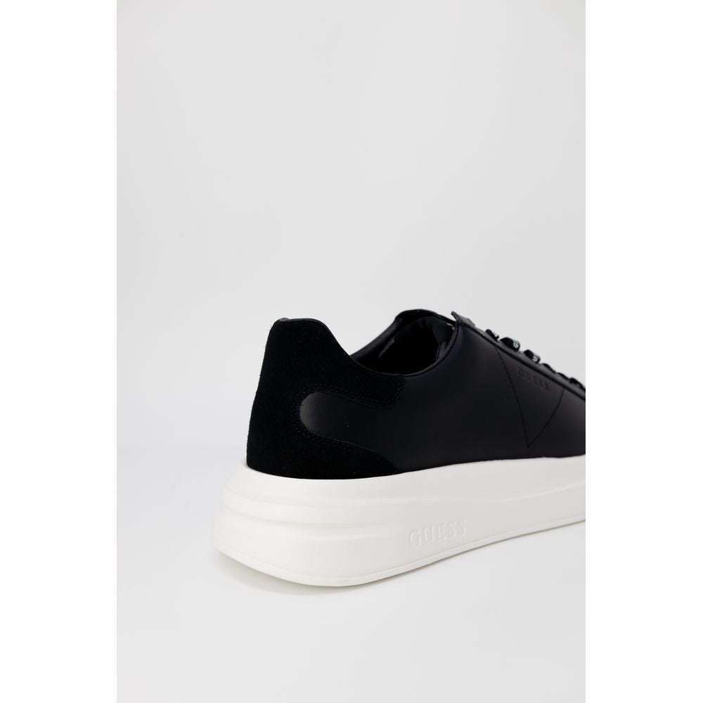 Guess Black Polyethylene Low Top Sneakers Guess