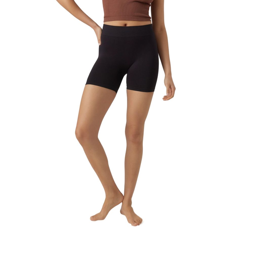 Vero Moda Black Polyamide Shorts Vero Moda