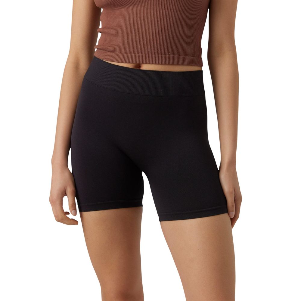 Vero Moda Black Polyamide Shorts Vero Moda