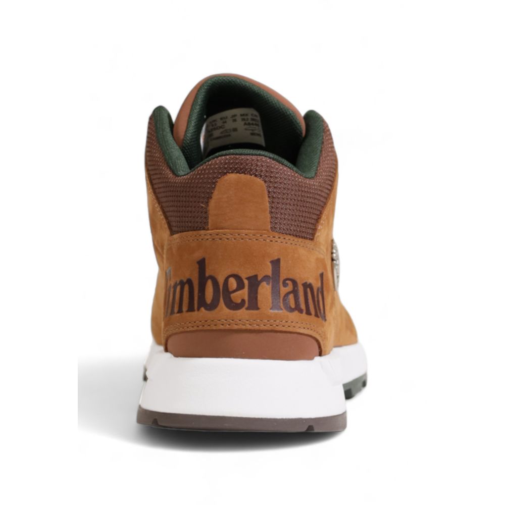 Timberland Brown Recycled Plastic Athletic Sneakers Timberland