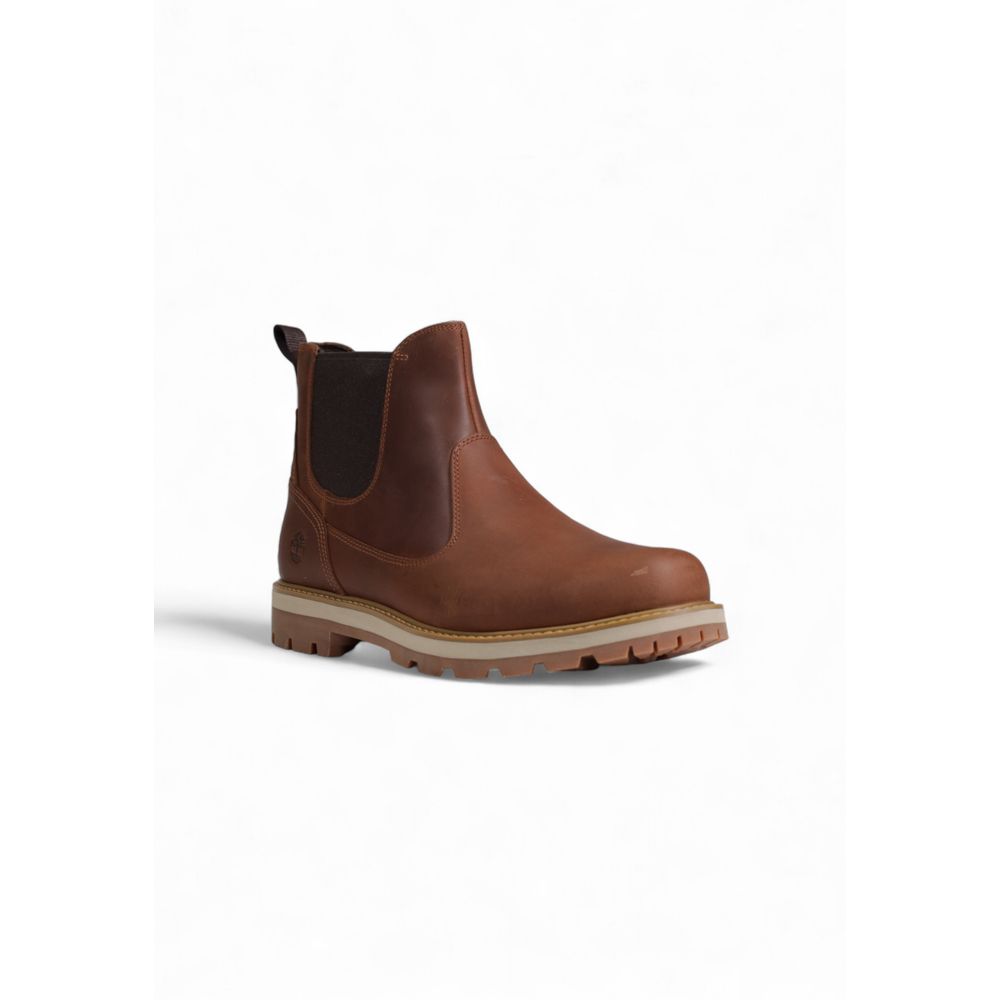 Timberland Brown Suede Leather Chelsea Boots Timberland