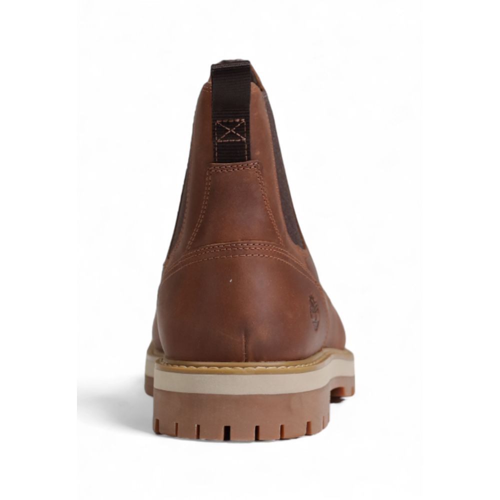 Timberland Brown Suede Leather Chelsea Boots Timberland