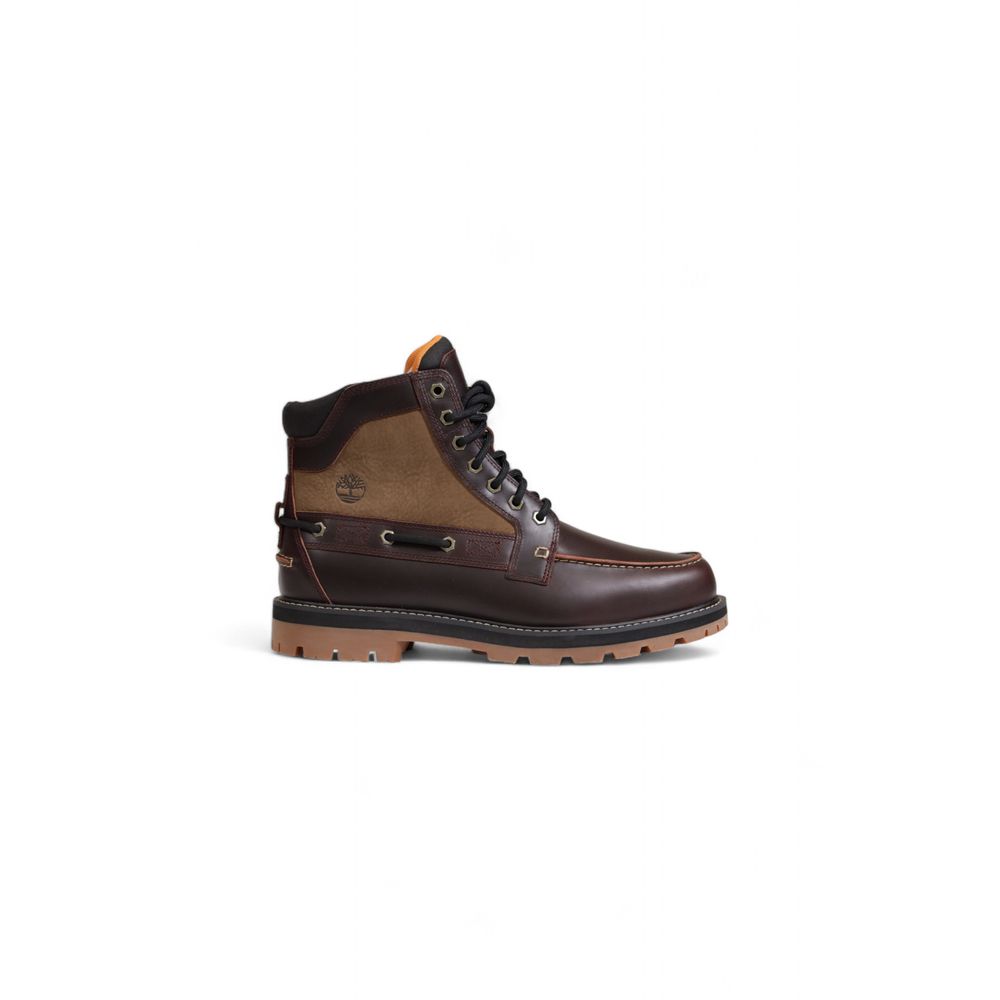 Timberland Brown Bio Based Fabric Lace-Up Boots Timberland