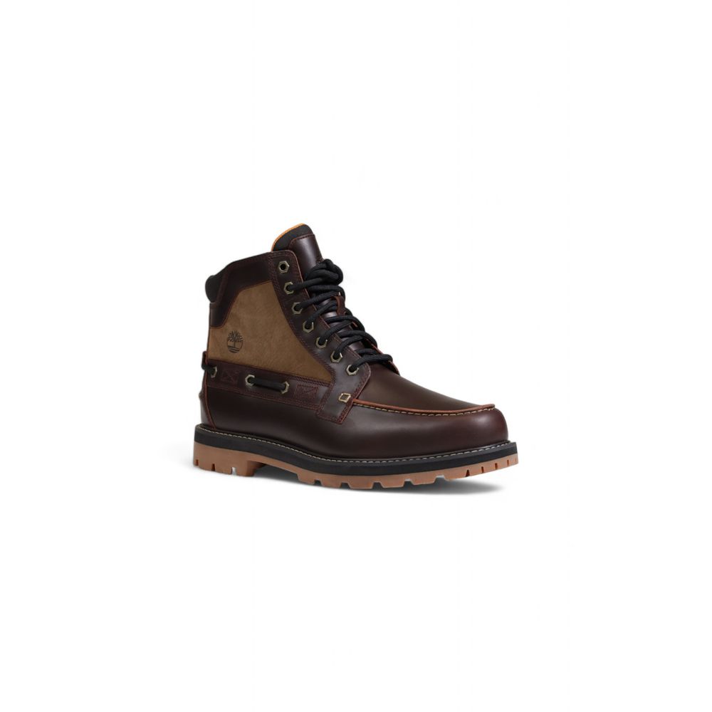 Timberland Brown Bio Based Fabric Lace-Up Boots Timberland