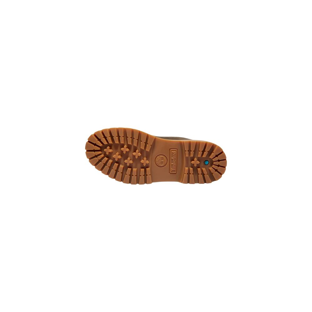 Timberland Brown Recycled Leather Lace-Up Boots Timberland