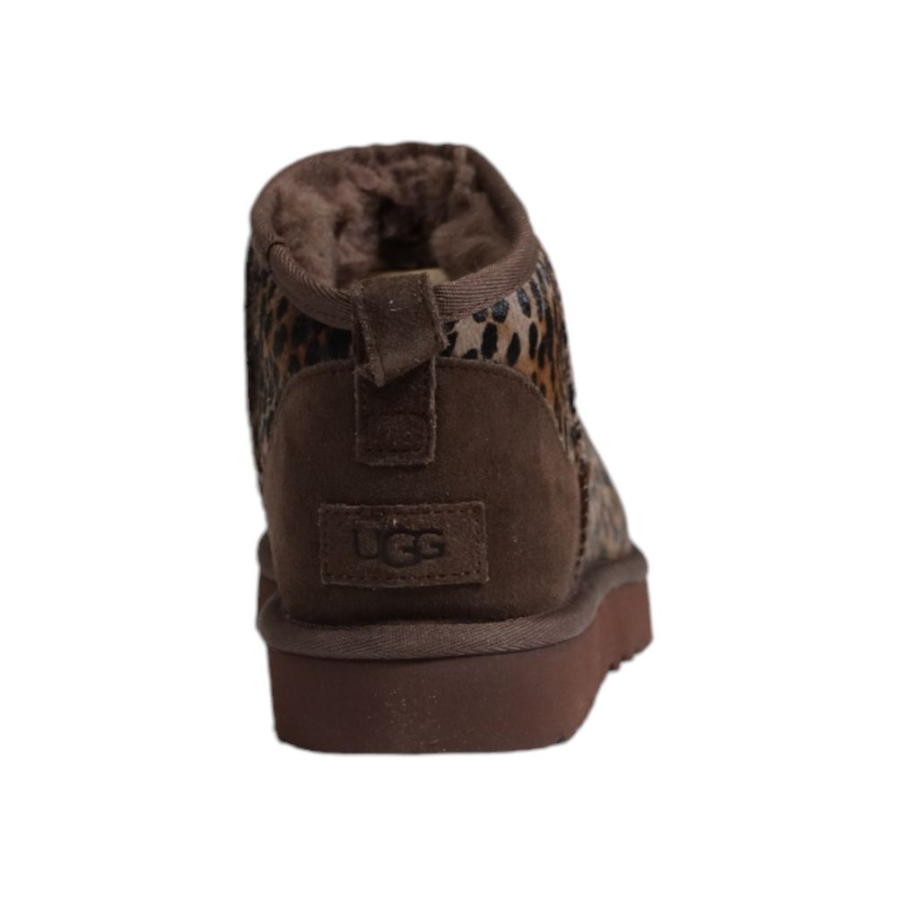 UGG Brown Suede Leather Ankle Boots UGG