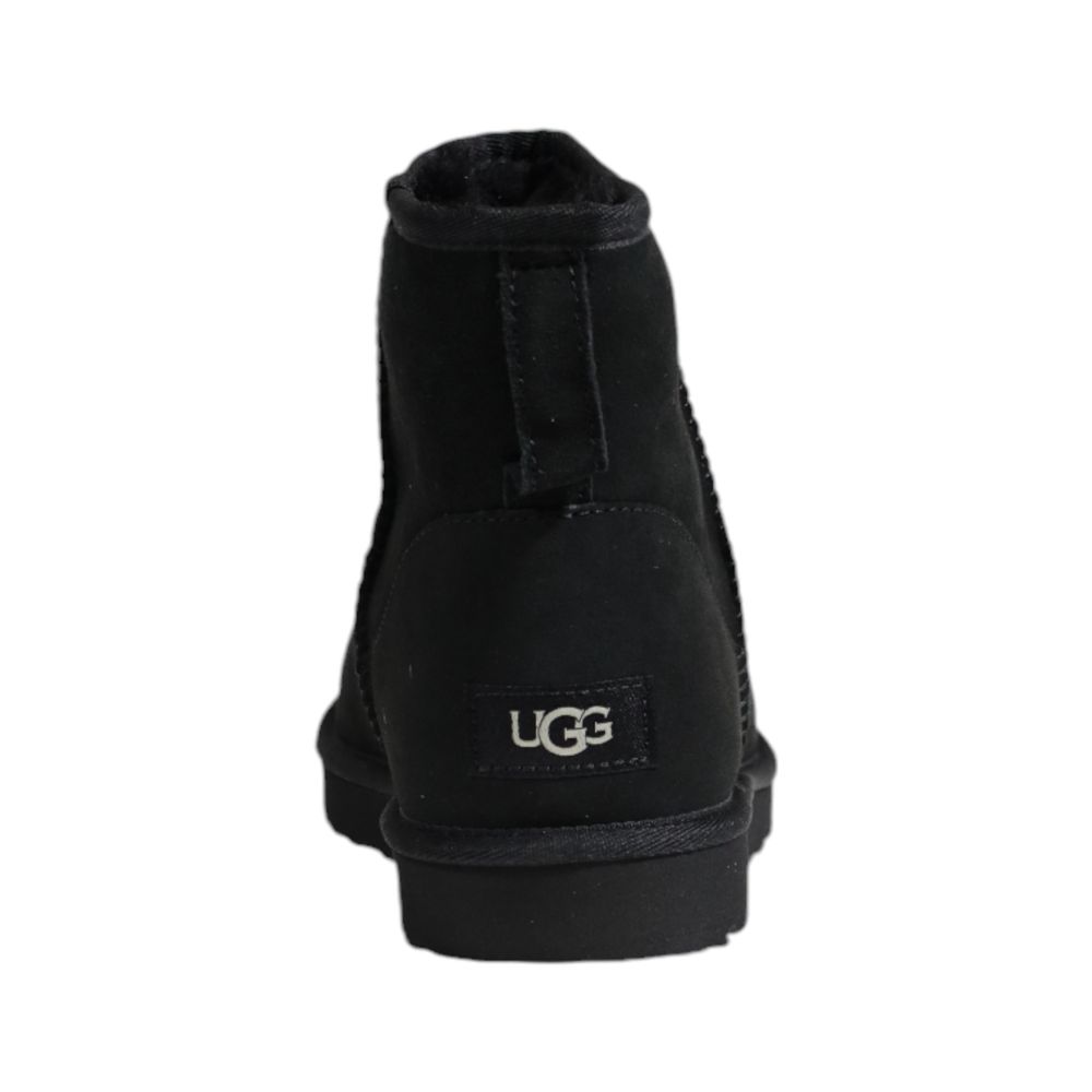 UGG Black Suede Leather Ankle Boots UGG