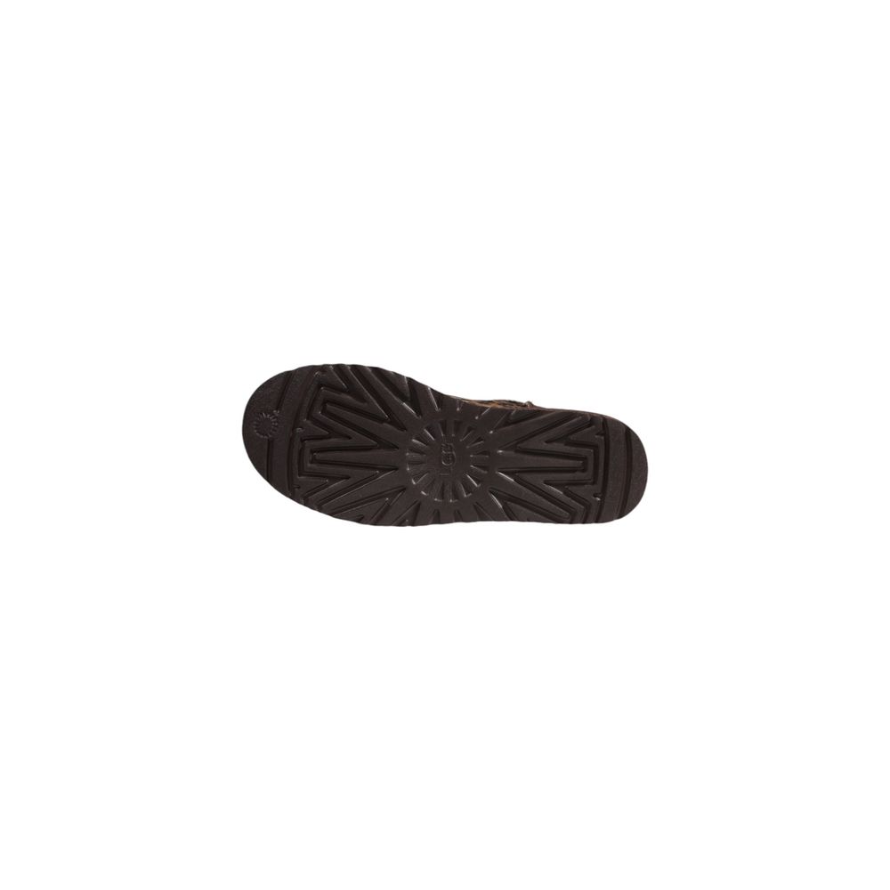 UGG Brown Suede Leather Ankle Boots UGG