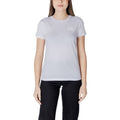 Armani Exchange White Cotton T-Shirt Armani Exchange
