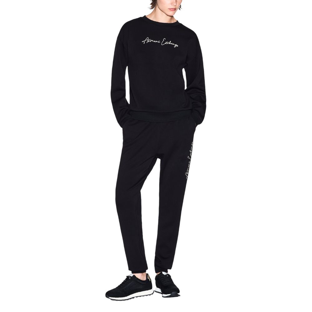 Armani Exchange Bicolor Viscose Joggers Workout Pants