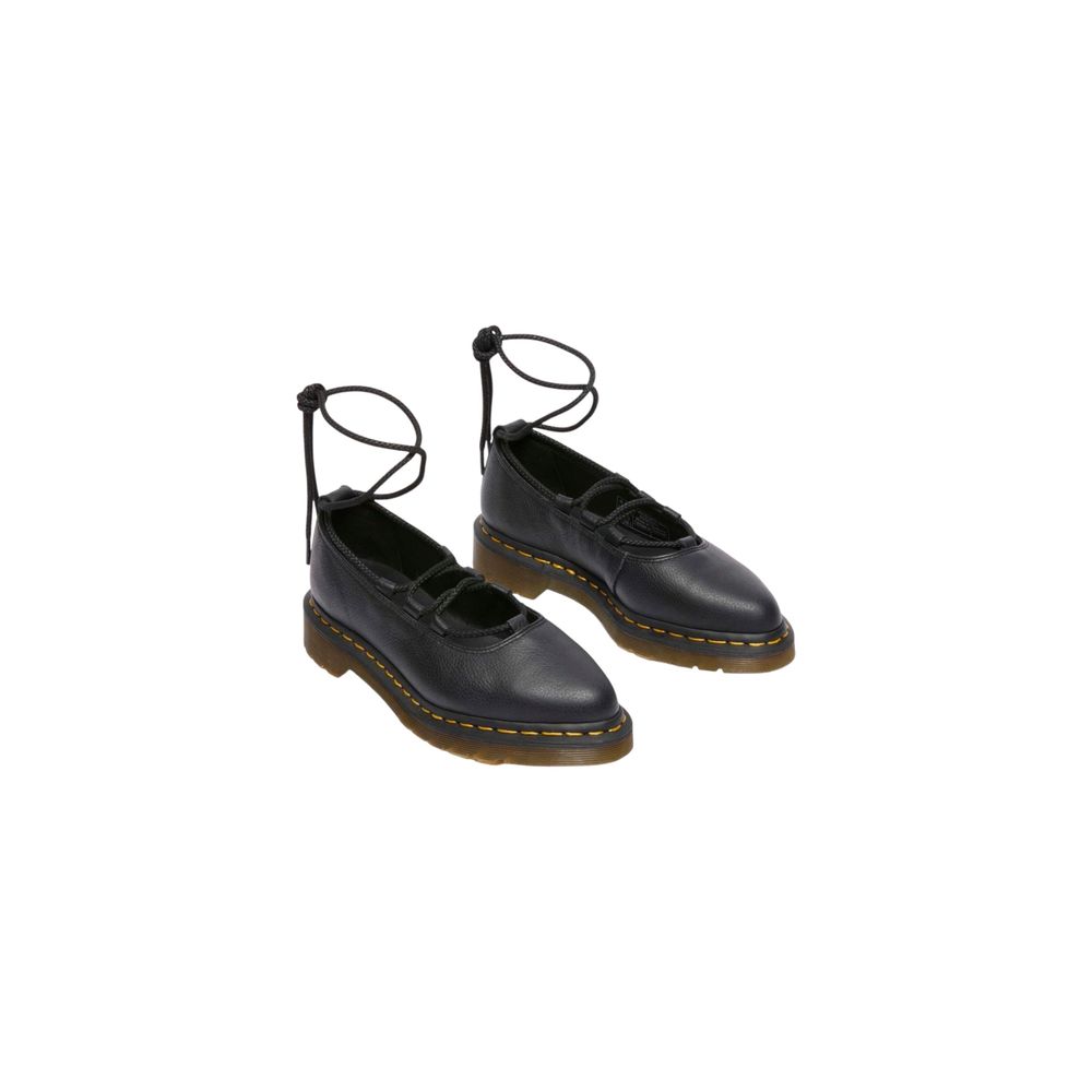 Dr. Martens Black Leather Platform Pumps Dr. Martens