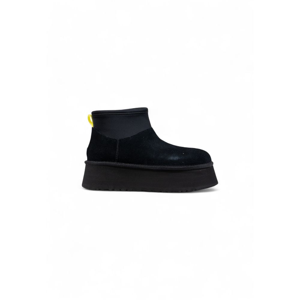 UGG Black Suede Leather Ankle Boots UGG